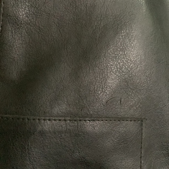 Faux leather jacket - Picture 6 of 7